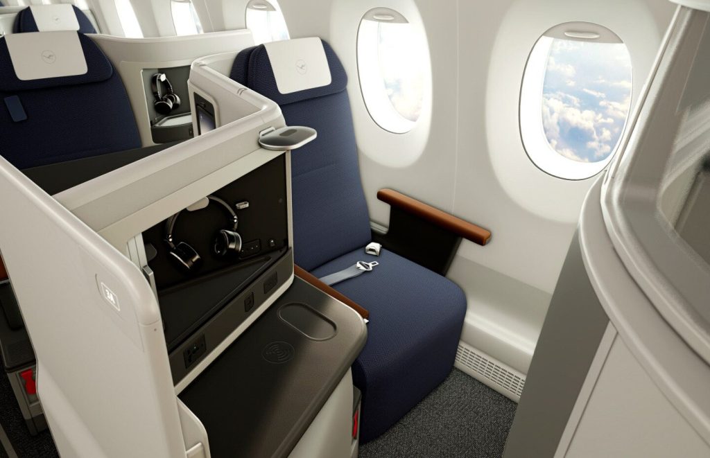 Best Lufthansa business class seats for comfort